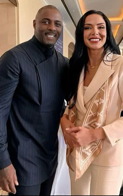 Saana with Idris Elba