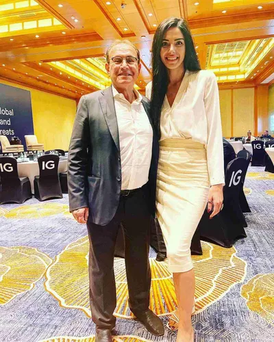 Saana with Nouriel Roubini