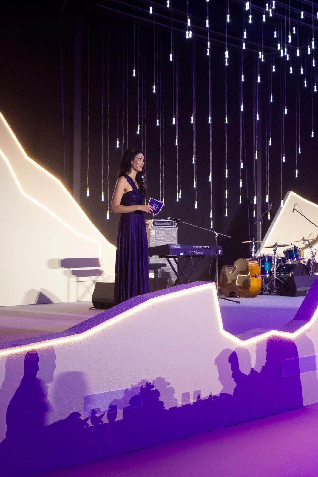 Saana Azzam hosting the official New Year's Eve Celebration in Ras Al Khaimah